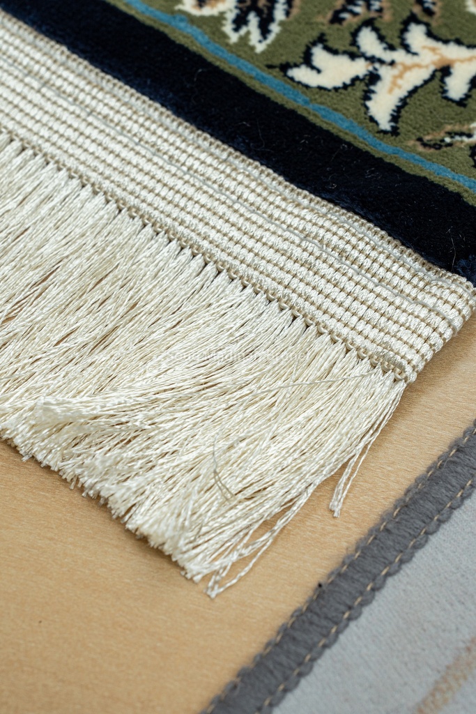 Mini Sejadah Haram Rug 8mm : Dark Blue