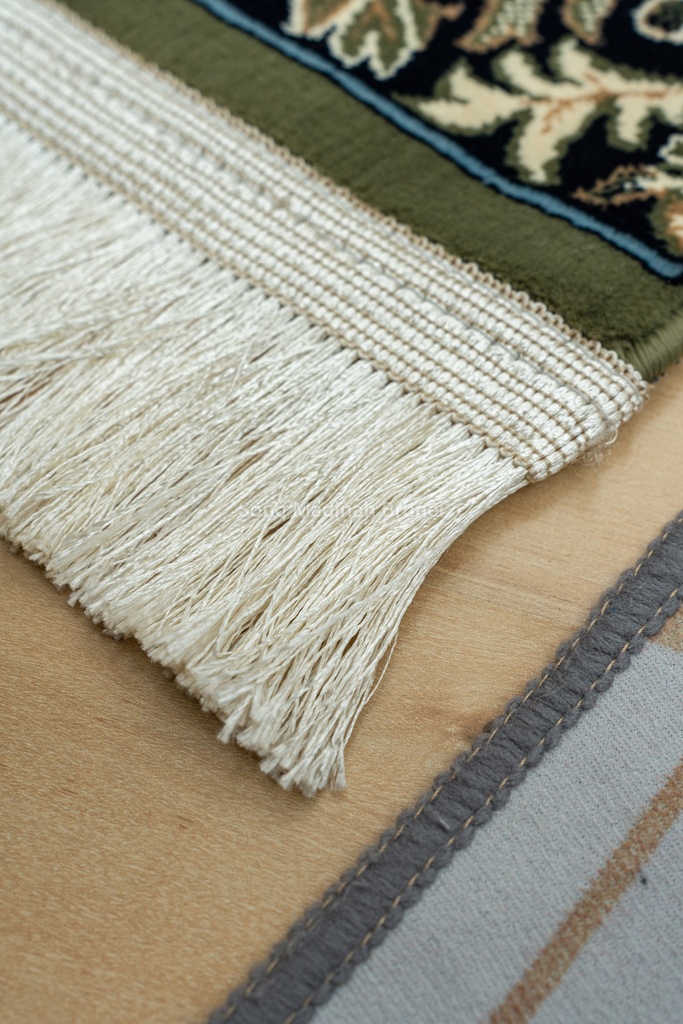 Mini Sejadah Haram Rug 8mm : Green