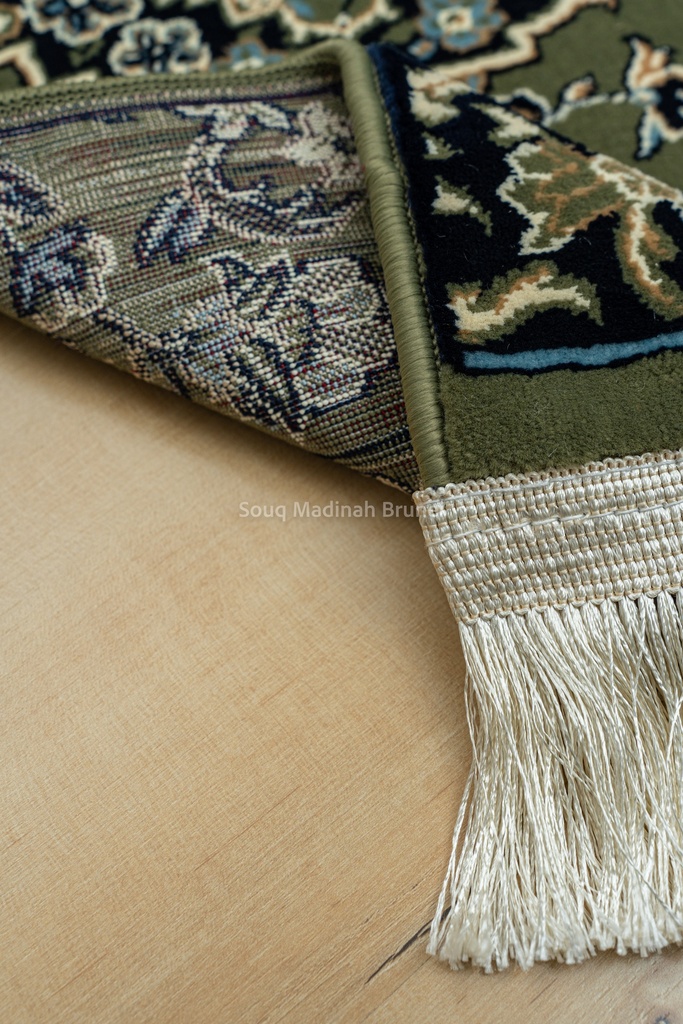 Mini Sejadah Haram Rug 8mm : Green