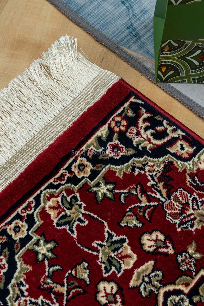 Mini Sejadah Haram Rug 8mm : Red