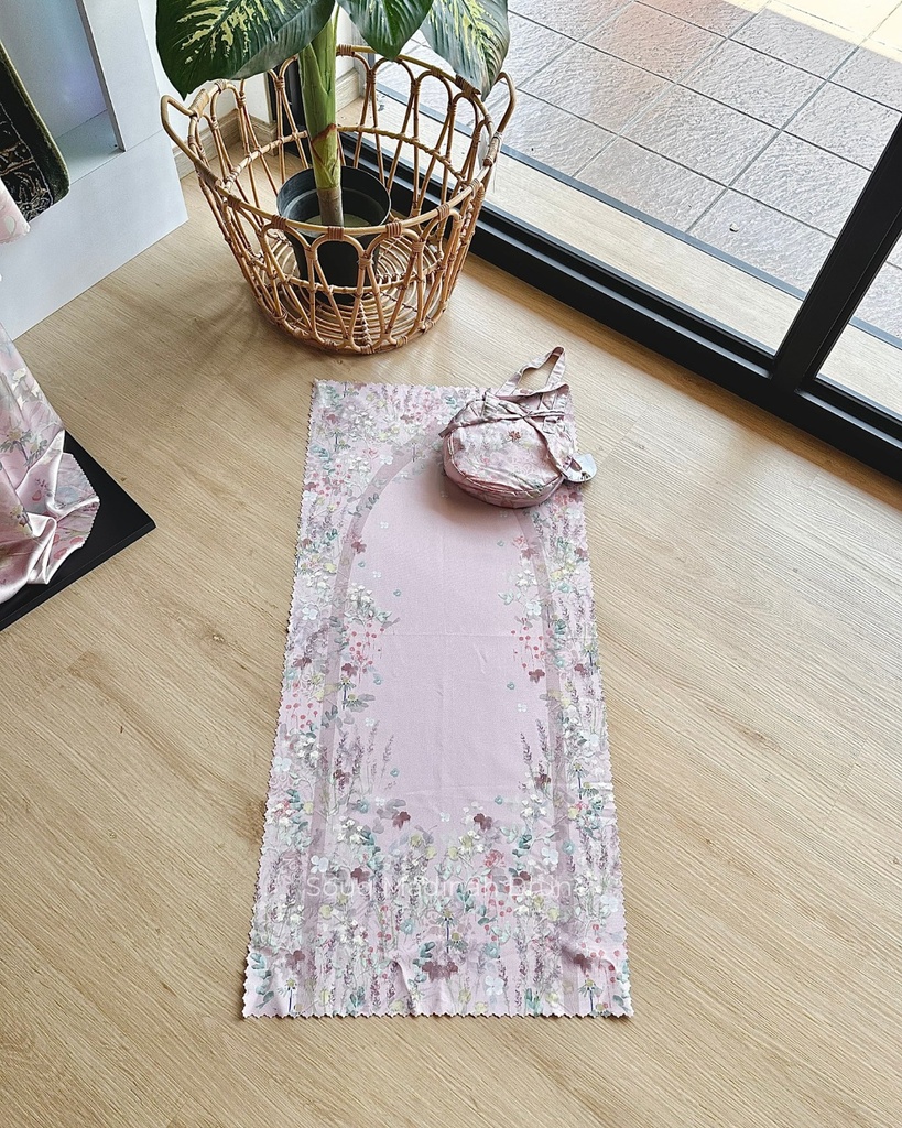 Premium Telekung Diantha : Mauve Pink11
