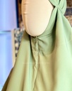 Telekung Travel Handy Plain : Green Tea5