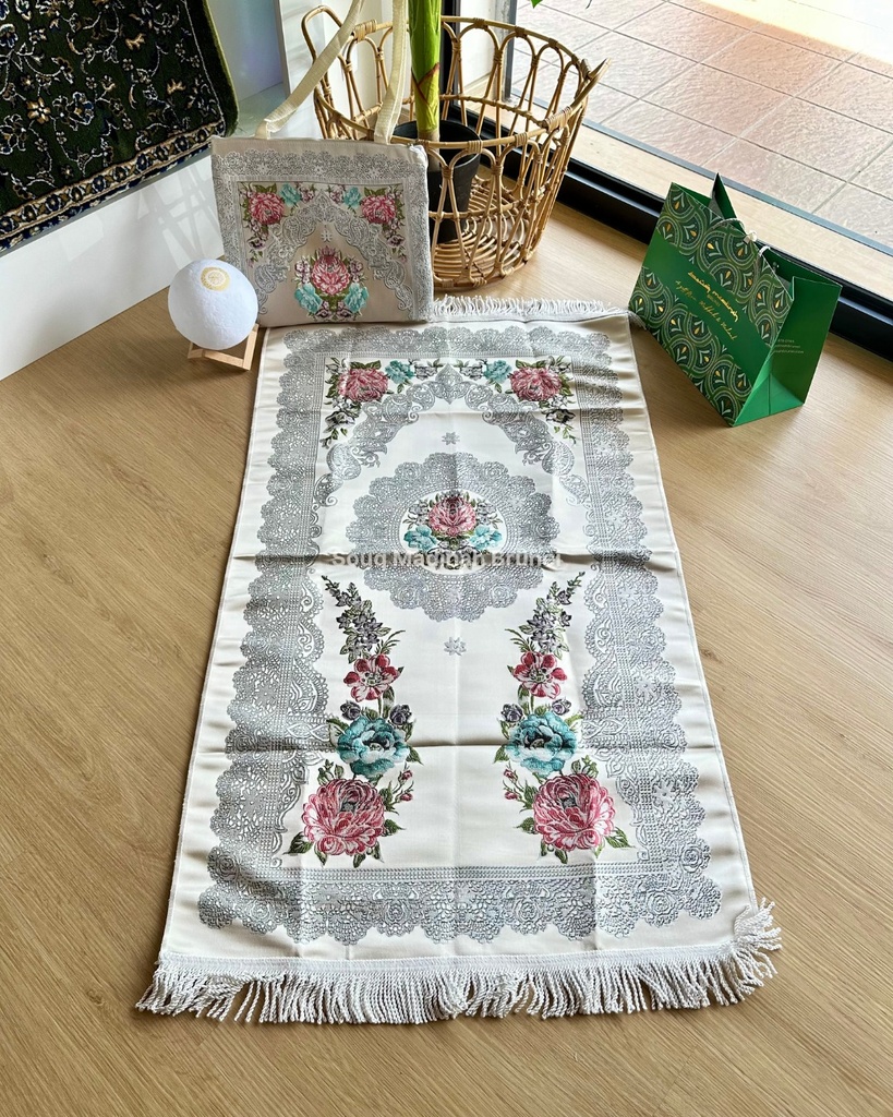 LW Songket 03 W/ Bag : Cream