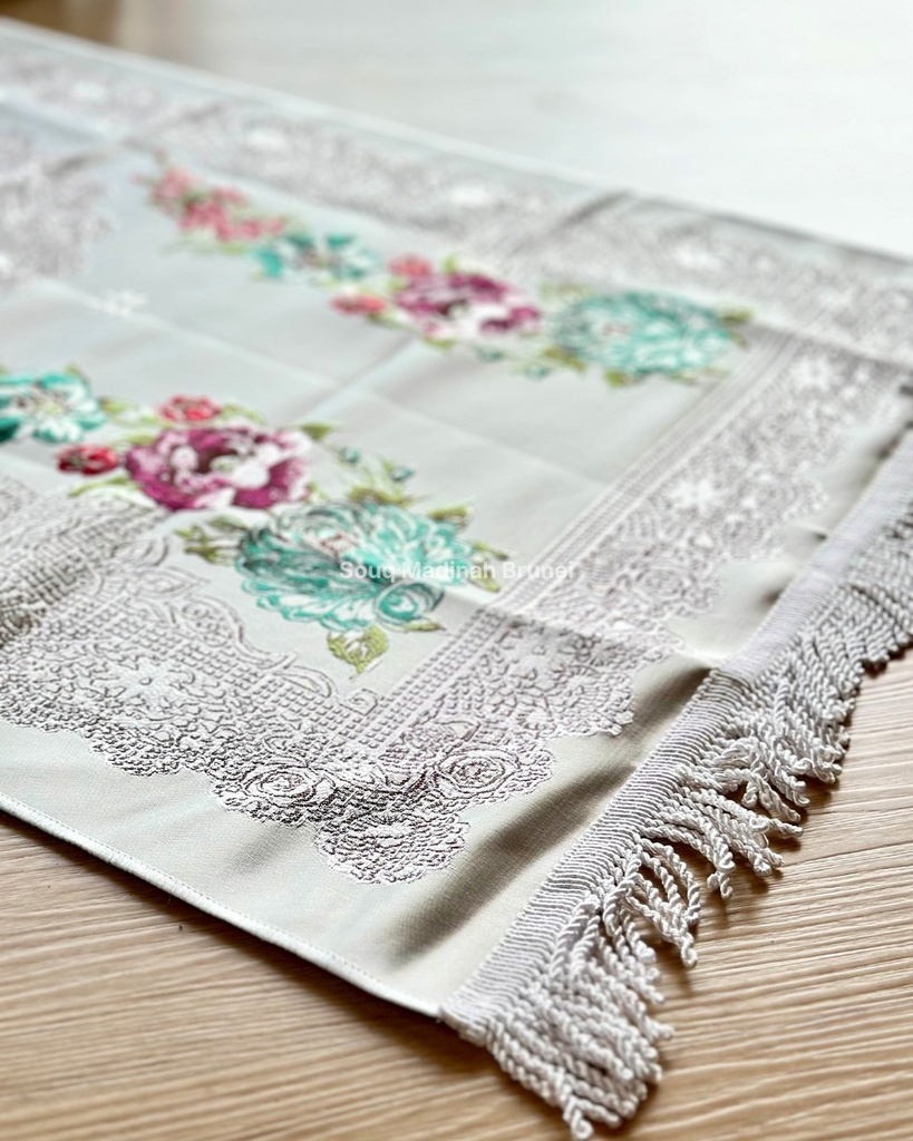 LW Songket 03 W/ Bag : Mint