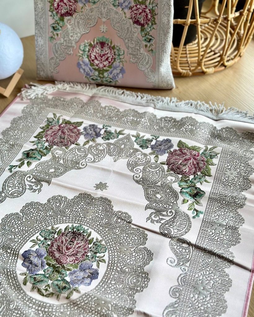 LW Songket 03 W/ Bag : Pink