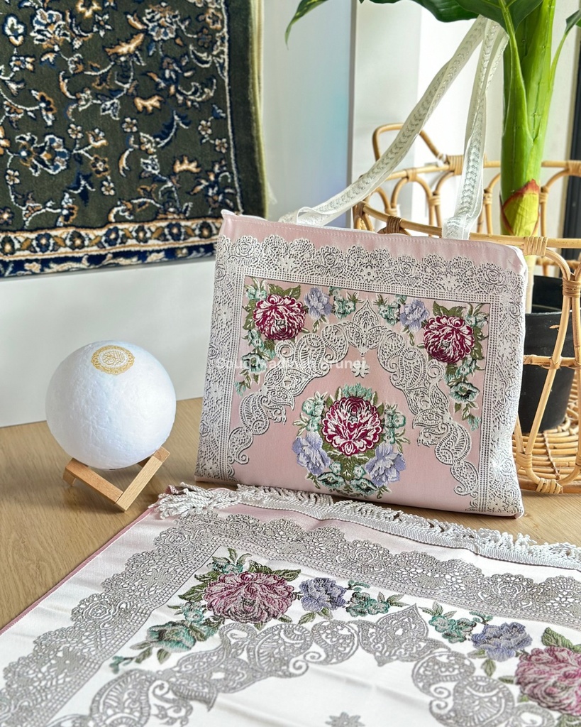LW Songket 03 W/ Bag : Pink