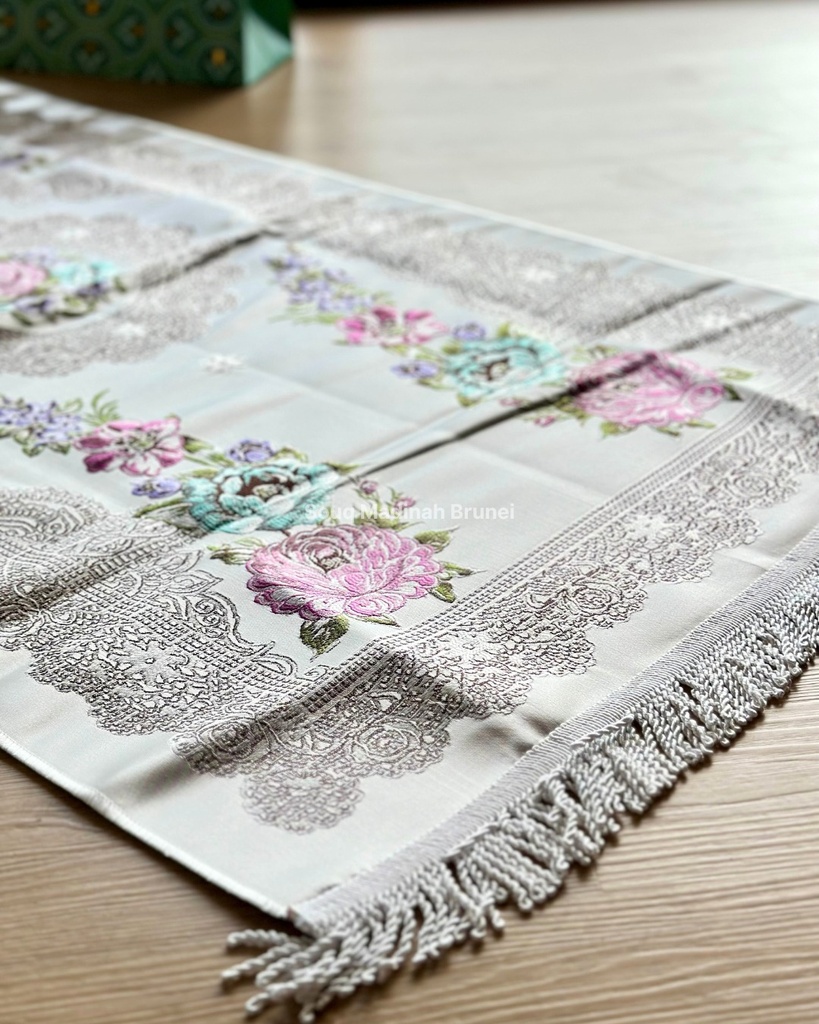 LW Songket 03 W/ Bag : Silver