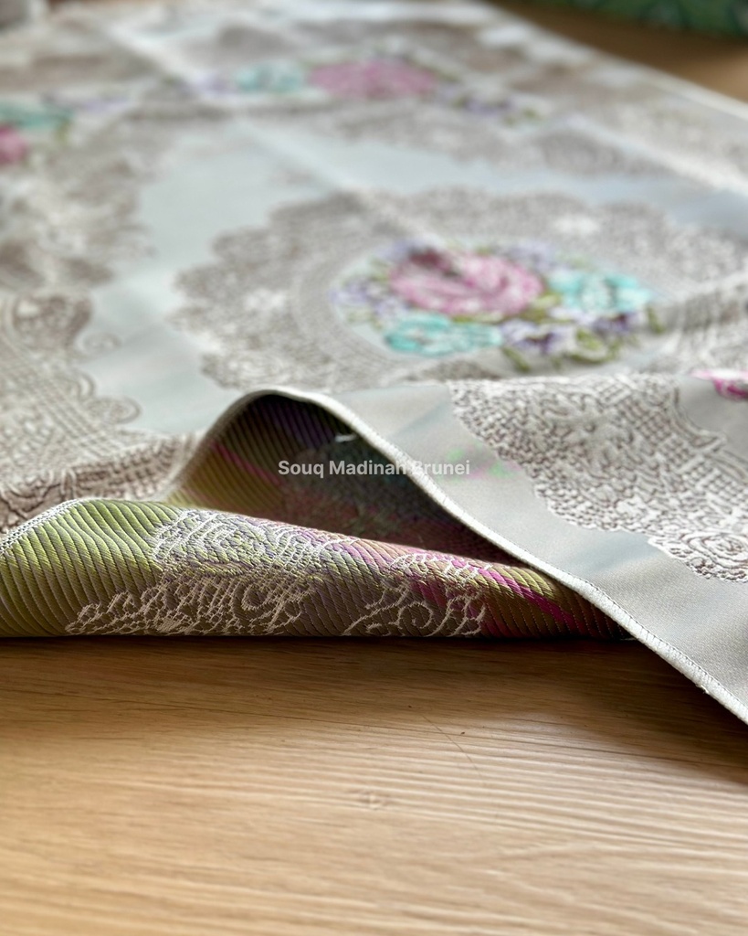 LW Songket 03 W/ Bag : Silver