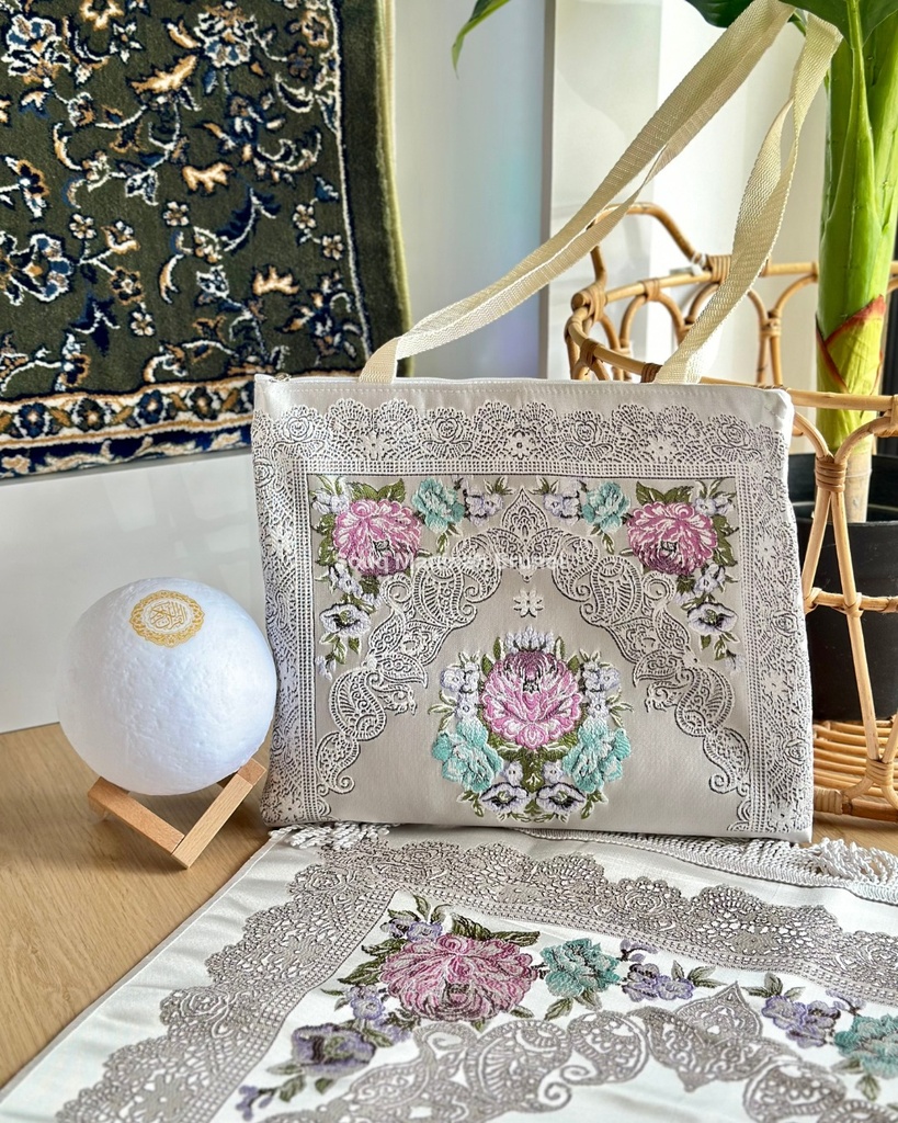 LW Songket 03 W/ Bag : Silver