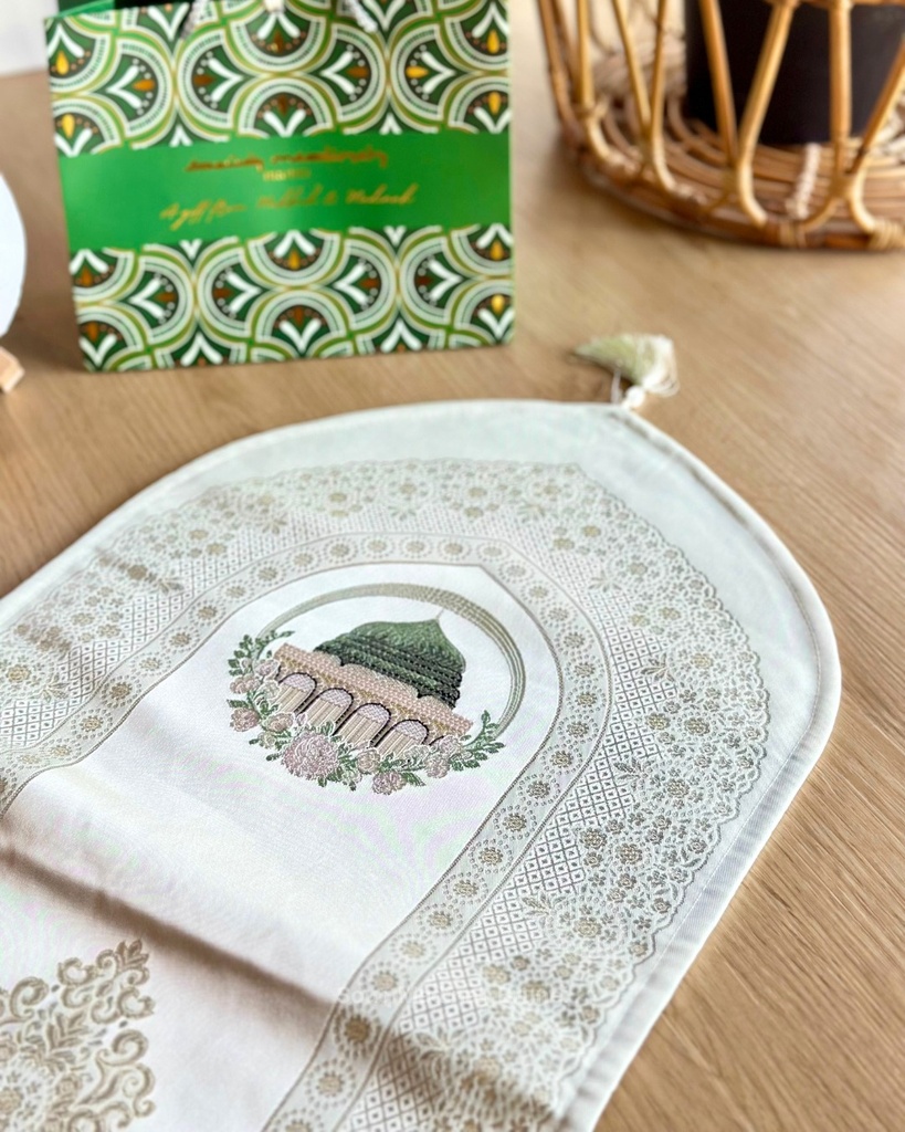 Mini Sejadah W/ Foam 01 : Soft Green