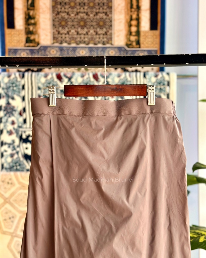Sarung Ammar Plain : Coffee Bean