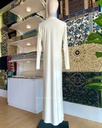 Vaytita Long Sleeve Dress Inner : Off White