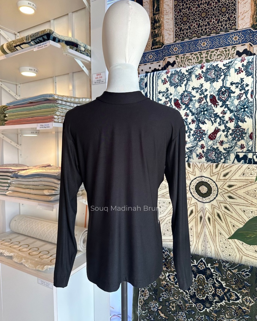 Vaytita Long Sleeve Shirt Inner : Black