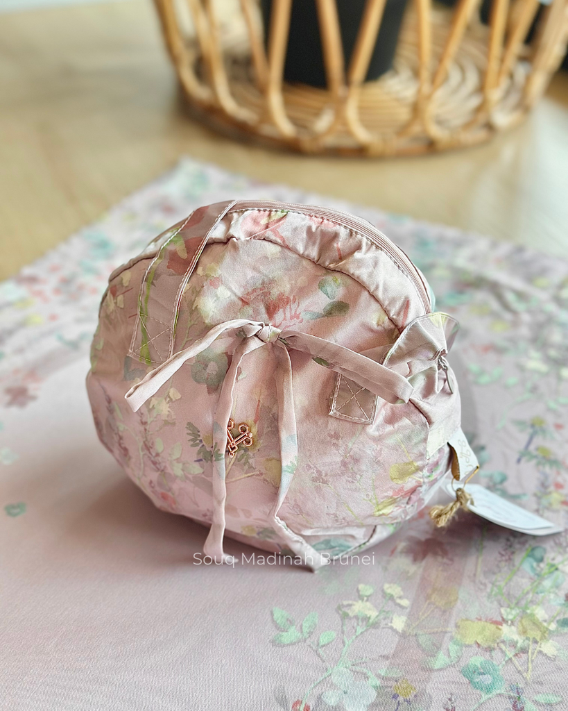 Premium Telekung Diantha : Mauve Pink