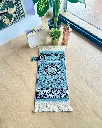 Mini Sejadah Haram Rug 8mm : Light Blue