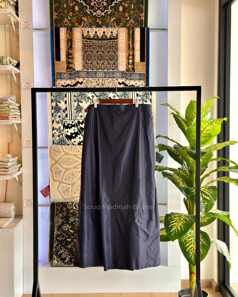 Sarung Ammar Plain : Midnight Navy (JUMBO)