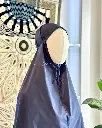 TT Kirana Plain : Navy Peony