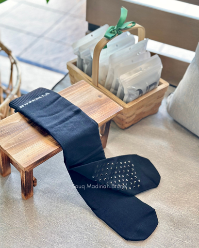 Socks Nurbella Anti-Slip : Charcoal