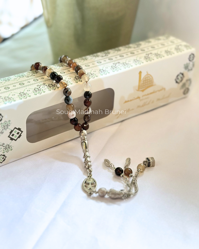 Tasbeeh Aqeeq 33 Beads : B28