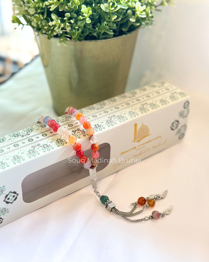 Tasbeeh Aqeeq 33 Beads : B29
