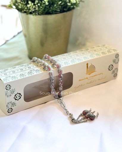 Tasbeeh Aqeeq 33 Beads : C16