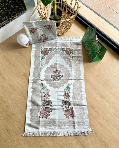 LW Songket 03 W/ Bag : Soft Blue
