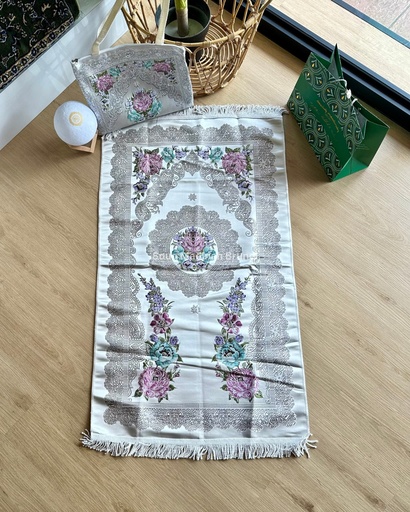 LW Songket 03 W/ Bag : Silver