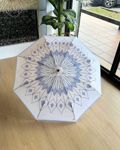 Madinah Umbrella : White 03