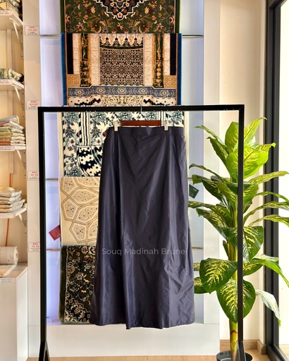Sarung Ammar Plain : Midnight Navy (JUMBO)