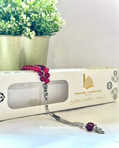 Tasbeeh Aqeeq 33 Beads : B09