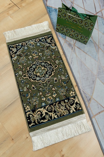 Mini Sejadah Haram Rug 8mm : Green